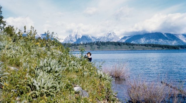 Kathleen at lake