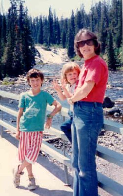 Hal, Sally and Kathleen in 1988