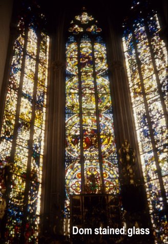 Dom stained glass