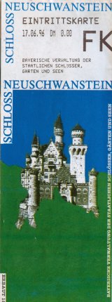 ticket to Neuschwanstein