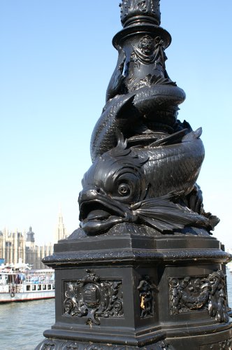 decorative light pole