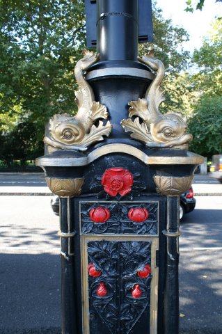 decorative light pole