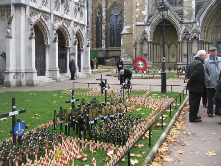 Abbey Remembrance panorama