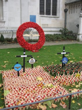 RAF wreath