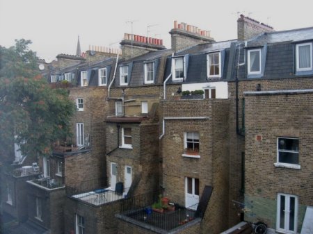 view out the back of my flat