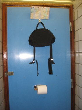 inside of Green Park Station loo