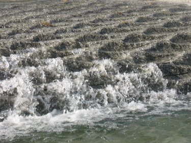 Closeup of Diana Fountain