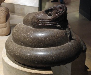 snake sculpture
