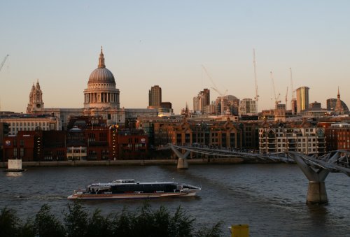 Millennium Bridge & St. Paul's