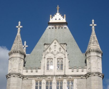 top of Tower Bridge tower