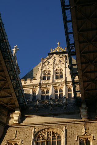 top of Tower Bridge tower