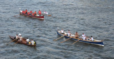 boats in River Race