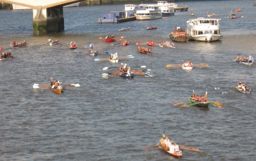River Race panorama