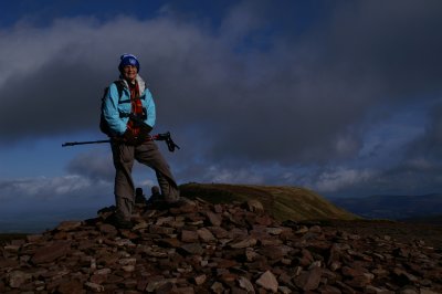 me on top of Corn Du