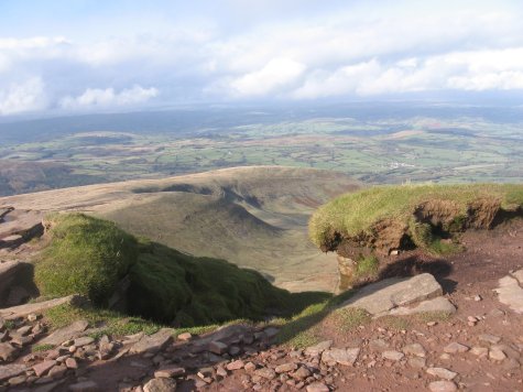 view from Pen y Fan
