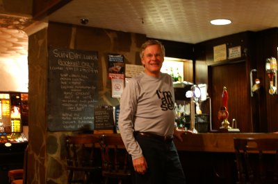 Henry in pub