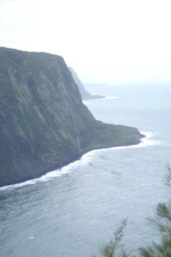 Waipio coast