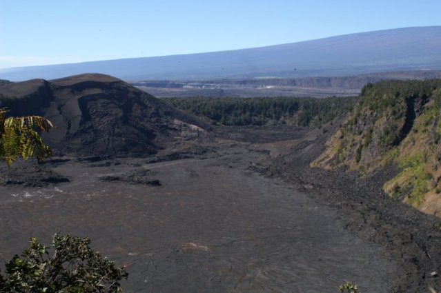 Kilauea Iki and Mauna Loa