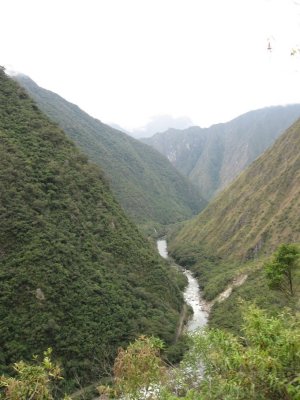 View from early in the climp