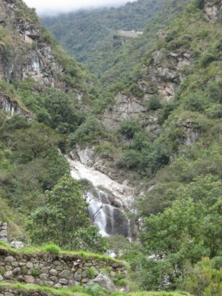 Waterfall from Winaywayna