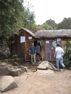 Henry at gate to Waynapicchu
