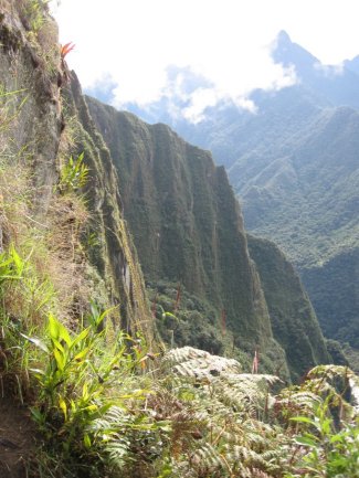 View from Waynapicchu trail
