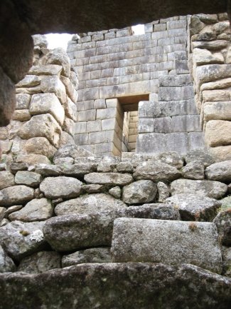 Layers of stone work