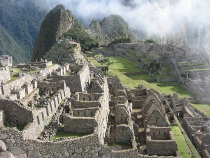 Western side of Machu Picchu