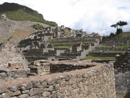 Back up toward the plaza