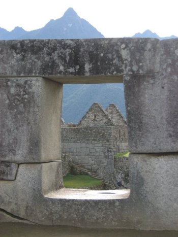 View thru one of the 3 windows