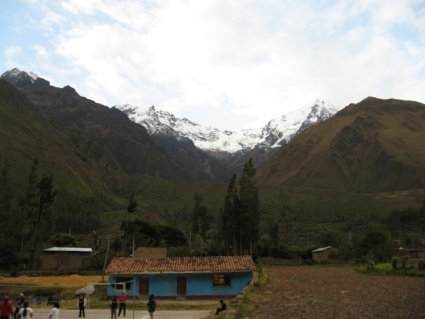Mountains from the train
