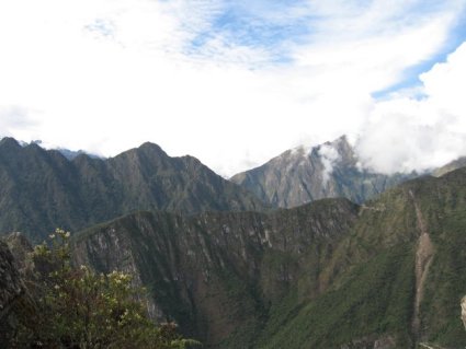 View from Waynapicchu