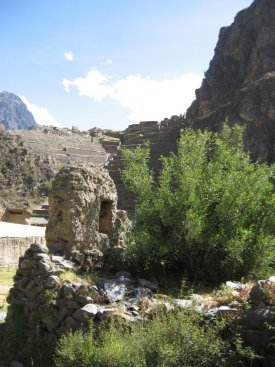 Ruins and terraces