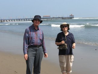 Tourists on the beach