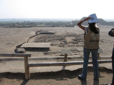 City between the Huacas